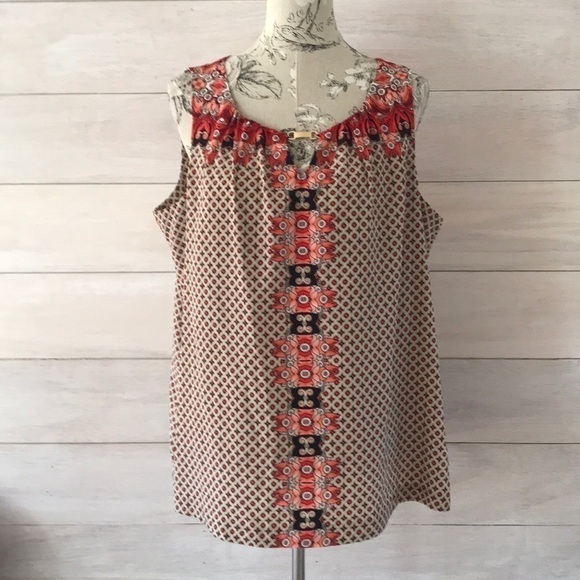 *DANA Buchman Brown Top XL - Picture 1 of 5